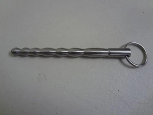 Male Urethral Stretching Sounds Stainless Steel Beads Plug New - Picture 1 of 1