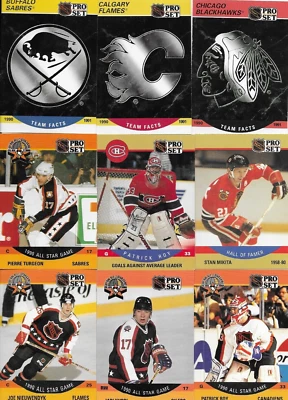 Choose Your Card - 1990-1991 Hockey NHL Pro Set Card Trading Card 90 91 #300-660 - Image 1 of 2