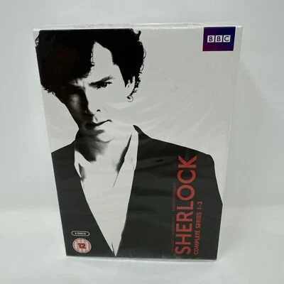Sherlock - Series 1-3 - Complete (Box Set) (DVD, 2014) Brand New & Sealed - Image 1 of 4