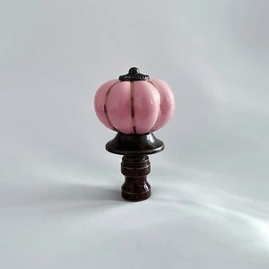 Set of Two /7 Kinds Color Gorgeous porcelain Lamp shade finials. Harp Toppers - Picture 1 of 19