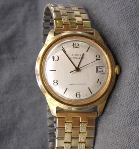Men's Vintage TIMEX Automatic Water-Resistant Mechanical Watch - Works Great! - Picture 1 of 6
