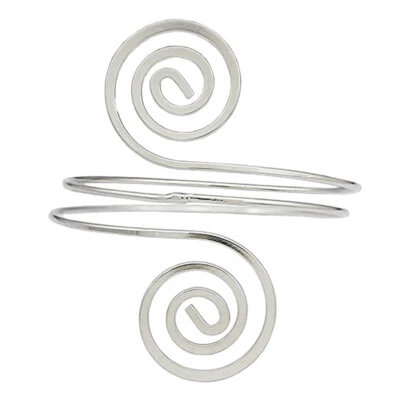 Oberarmreife Manschette Armband Armschmuck Spiralen Oberarm Armspange 2# - Bild 1 von 4