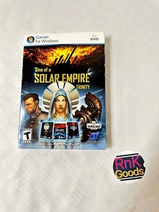 Sins of a Solar Empire: Trinity PC Complete. DVD Disc New Sealed. Not Steam - Picture 1 of 5