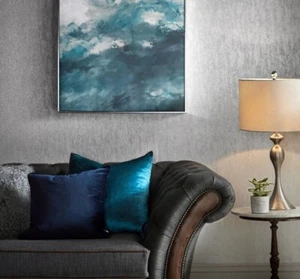 Superfresco Easy Silver Molten Textured Metallic Wallpaper - Picture 1 of 6