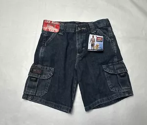 Boys Wrangler Adjustable Waist Wrangler Cargo Jean Shorts: 4R-5R - Picture 1 of 10