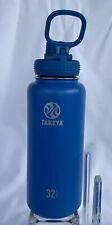Takeya Actives 32 oz. Stainless Steel Water Bottle Aquamarine Blue For Warriors!