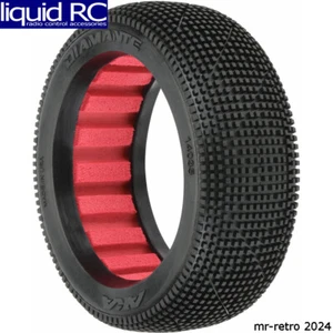 AKA Racing 14035SR 1/8 Diamante Soft F/R Off-Road Buggy Tires 2 - Picture 1 of 2