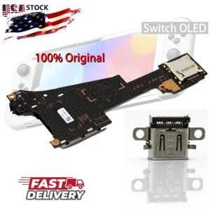 Micro SD Reader Game Card Cartridge Board Charging Port For Nintendo Switch OLED - Picture 1 of 10