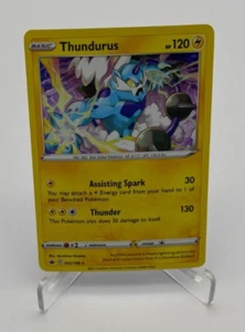 Juego de cartas coleccionables Pokémon Juego de cartas coleccionables Chilling Reign Thundurus Galaxy Holo 052/198 - Imagen 1 de 4