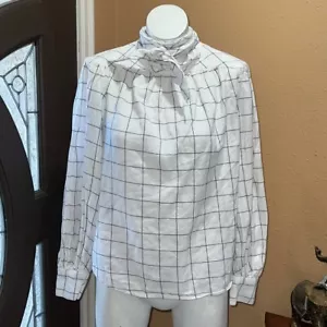 Camicia Joie bianca a quadri manica lunga - Foto 1 di 6