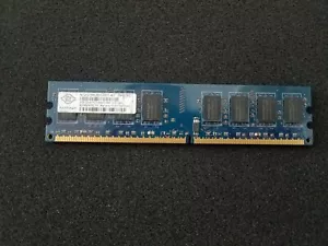 Nanya 2GB DIMM - PC2-6400/800MHz - DDR2 Memory (NT2GT64U8HD0BY-AD) - Picture 1 of 3