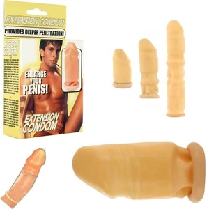 Penis Head EXTENSION Verlängerungskondom um 5 cm länger Kondom Penisverstärkung - Bild 1 von 8