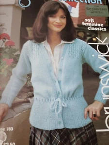 Brunswick  Vintage Knitting 783 Eleganza Feminine Classics w crochet - Picture 1 of 4