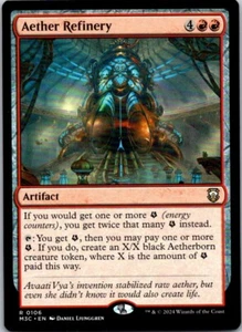 Magic the Gathering Aether Refinery Modern Horizons 3 Commander MTG Free Ship! - Picture 1 of 1