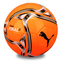 Puma teamFinal 21.6 MS Ball Soccer Football Orange 08331107 Size 5