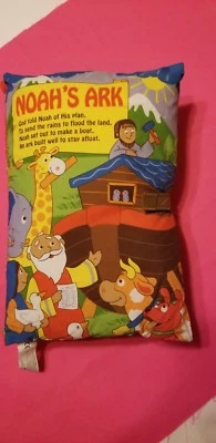Soft Play Noah's Ark Soft Plush Story Book, Opens Up To Become A Pillow - Image 1 of 3
