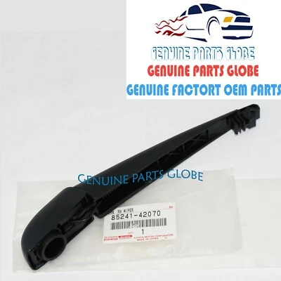 GENUINO BRAZO LIMPIAPARABRISAS TRASERO TOYOTA RAV4 HIGHLANDER PRIUS V RX350L NX300h 85241-42070 Foto 1 de 2