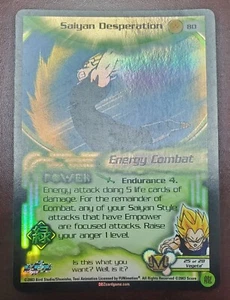 Saiyan Desperation 80 Limited Foil - DBZ Dragon Ball Z CCG TCG Score - Picture 1 of 3