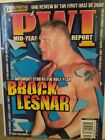 Pro Wrestling Illustrated Magazine October 2002 PWI Mid-Year Report Brock Lesnar