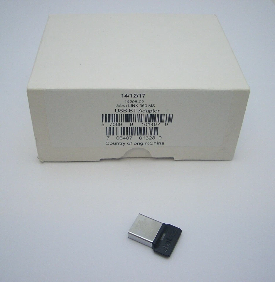Jabra Link 360 MS Mini plug-and-play USB Bluetooth Adapter Dongle 14208-02 / NEW - Image 1 of 1