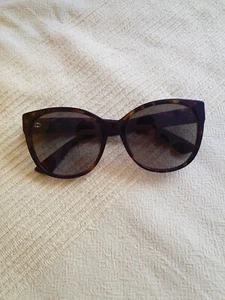 Dunkelbraune Gucci Sonnenbrille Vintage Biene GG Zeichen Gold Blogger - Bild 1 von 9