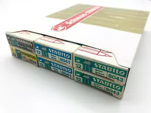 Schwan All Stabilo No. 8008, 8043, 8041, 8044 Farbstifte 6 x 12 Stück in Box - Bild 1 von 7