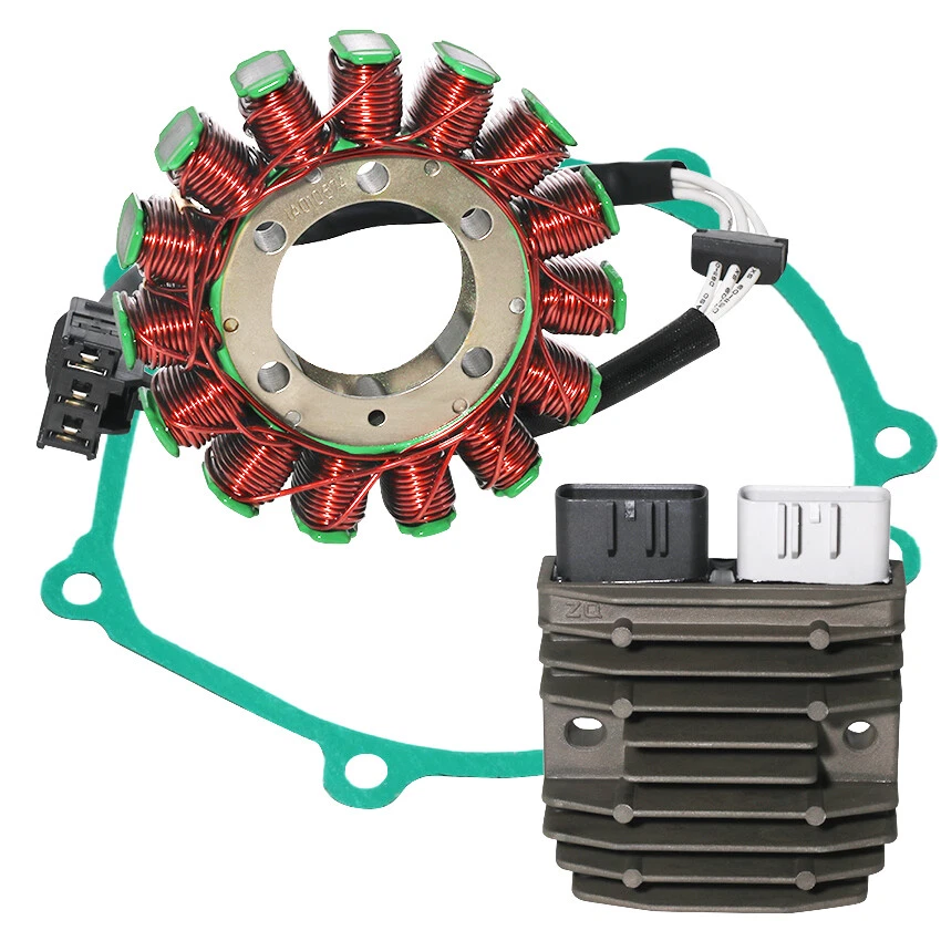 Estator + rectificador de voltaje + junta para Kawasaki Ninja ZX10R ZX-10R ZX1000 2006-2007 Foto 1 de 4
