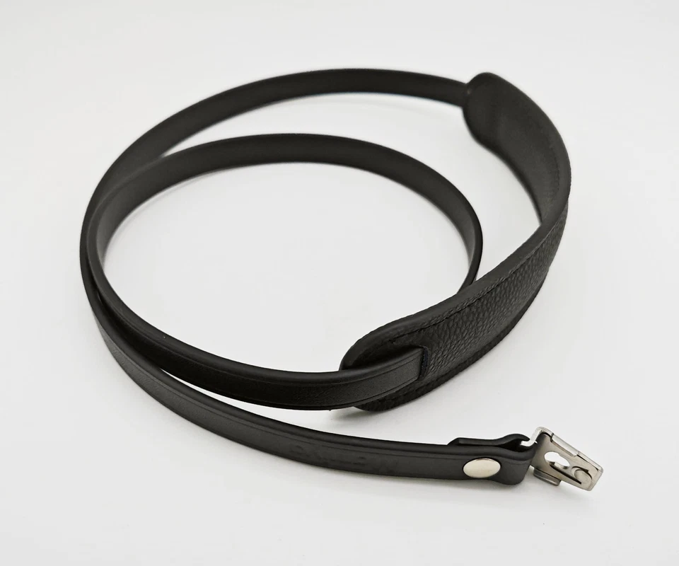 New Leather Shoulder Neck Strap F/ Mamiya 645 M645 1000S C220F C330 C330S Black - Image 1 of 4