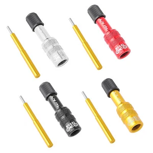 Bike Inflator Nozzle Adapter Air Pump Valve Needle Presta Adapters - Picture 1 of 16