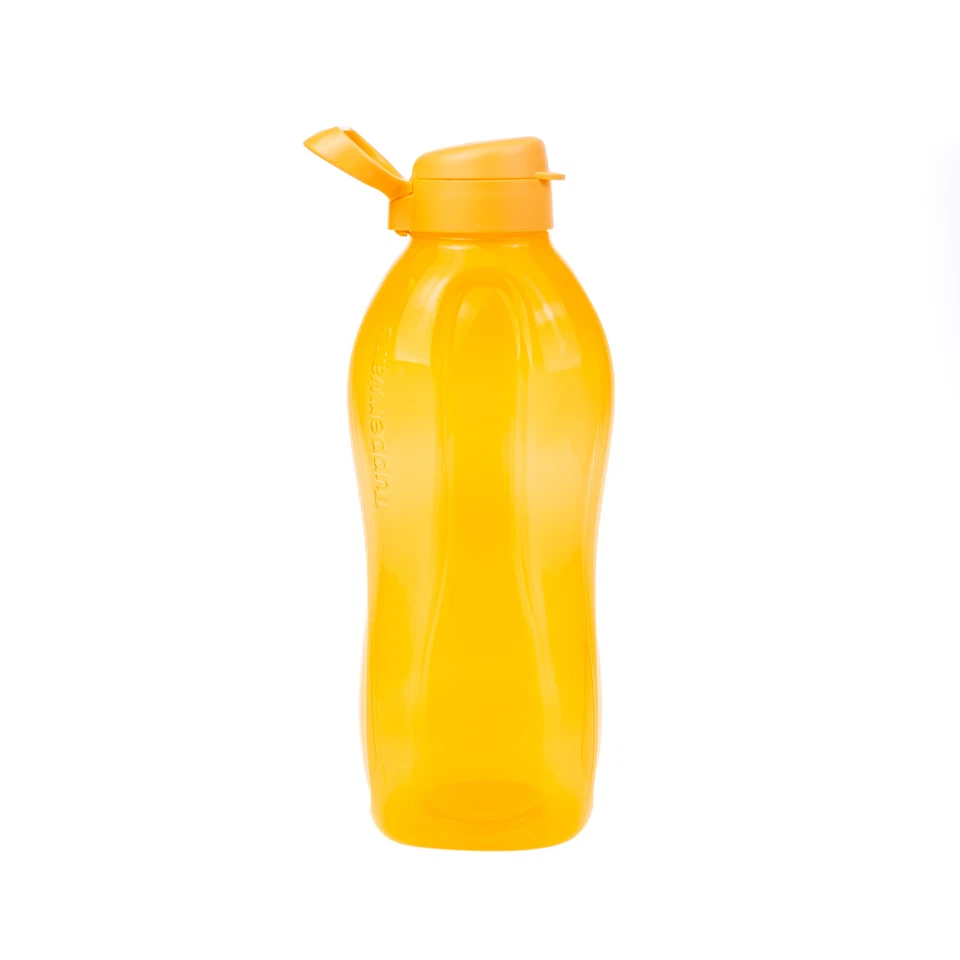 Tupperware To go EcoEasy Flasch 2 l Orange Trinkflasche Clipverschluss - Bild 1 von 1
