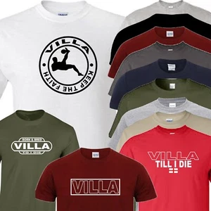 T Shirt Villa Calcio novità tifoso sportivo quattro disegni a scelta - Foto 1 di 38