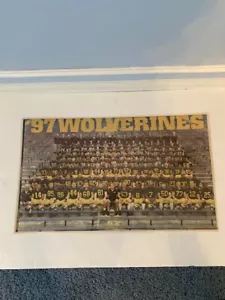 1997 - University of Michigan - Wolverine Team Photograph - Bild 1 von 1
