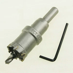 Foro Circolare Rotondo TCT Saw Acciaio Inox Legno Metallo Nucleo - Imagen 1 de 24