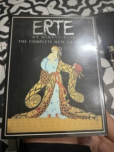 ERTE at Ninety-Five The Complete New Graphics 1987 Hardback Book - Picture 1 of 10