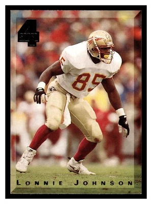 1994 Classic Four Sport Lonnie Johnson #108 Florida State Seminoles - Image 1 of 2