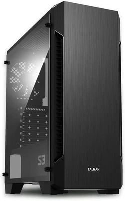 Zalman S3 ATX Mid-Tower Desktop PC Case, 3 x Pre-Installed 120mm - New - Image 1 of 4