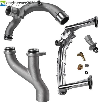 Upgraded Aluminum Coolant Water Pipe Kit fit 2014-19 Land Rover Range Rover 3.0 - Image 1 of 4