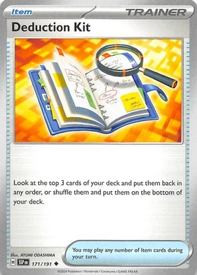 Deduction Kit 171/191 SV08: Surging Sparks Pokemon 011169 - Image 1 of 2