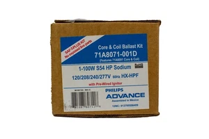 Philips Advance 71A8071-001D Core and Coil Ballast Kit, 1-100W Sodium New - Picture 1 of 3