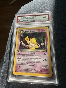 1st Edition Dark Hypno PSA 9 Team Rocket - Picture 1 of 2