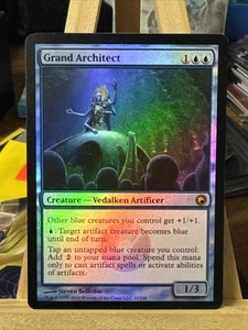 MTG *Grand Architect Foil X1* (MP) Scars of Mirrodin Magic the Gathering - Picture 1 of 2
