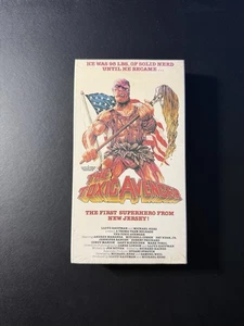 MINT GRAIL THE TOXIC AVENGER Sealed VHS 1st Print Horror Audio/Video Pedigree - Picture 1 of 6