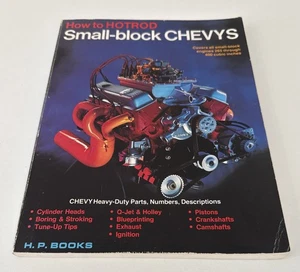 How to Hotrod Small-block Chevys by Bill Fisher & Bob Waar Vintage 1976 Paperbac - Picture 1 of 4