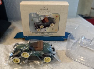 1998 Hallmark Keepsake Ornament 1931 Ford Model A Vintage Roadster Collectors #1 - Picture 1 of 6