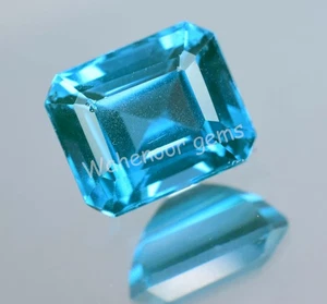 Unheated 9.80 Ct Natural Paraiba Tourmaline Greenish Neon Blue Copper Gemstone - Picture 1 of 7