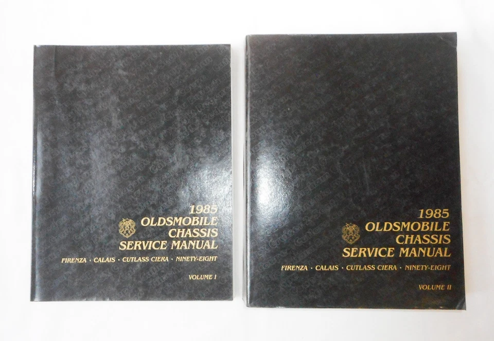 Oldsmobile 1985 juego manual de reparación Cutlass 98 Firenza Calais GM Foto 1 de 1