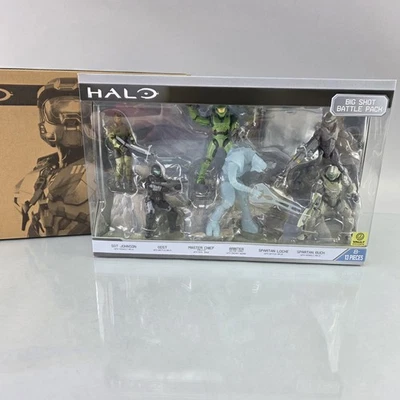 World of Halo BIG SHOT BATTLE 包人偶套装 6 件装 Jazwares 限定全新 — 第 1/4 张图片