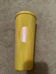 Starbucks Philippinen 2023 gelber Sonnenschein Bling Nietenbecher US-Verkäufer NEU!! - Bild 1 von 3