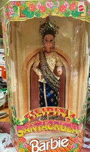 #9902 NRFB Mattel Philippines Filipina Santacruzan Reyna Mora Barbie - Picture 1 of 8