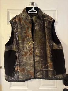Fleece Longleaf camouflage hunting vest Longleaf Pattern Men’s 2 XL. - Picture 1 of 6